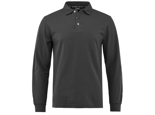 Easy Polo long Mørk Grå S 
