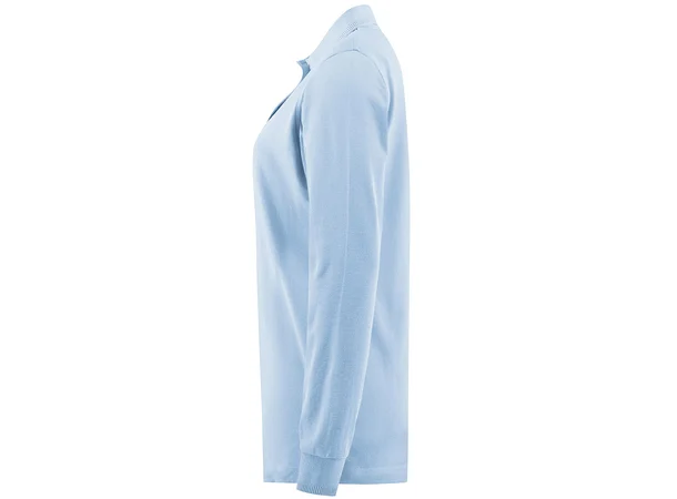 Easy Polo long Woman Isblå M 