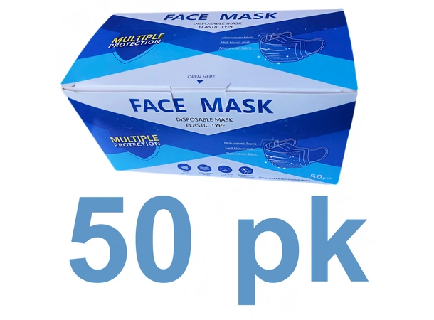 Munnbind 3 lag, 50 pk Smart innpakking 