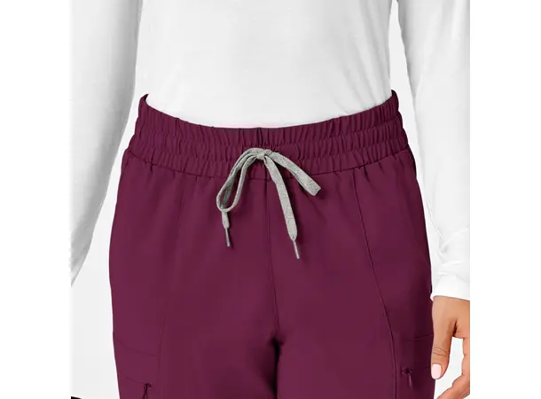 Renew Dambukse med høyt liv og smale ben Wine 3XL 