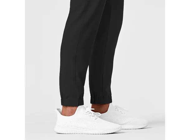 Renew Herrebukse med strikk i ben Black S 