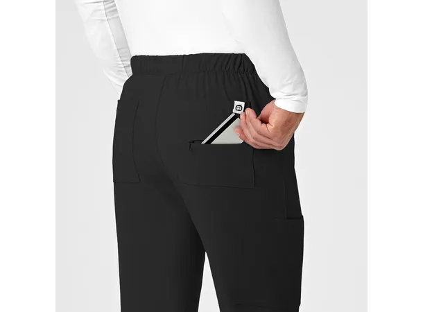Renew Herrebukse med strikk i ben Black S 