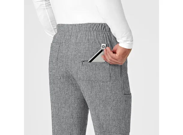 Renew Herrebukse med strikk i ben Grey Heather XL 