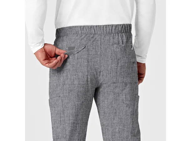 Renew Herrebukse med strikk i ben Grey Heather XL 