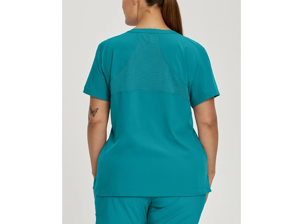 FIT tunika med v-hals Real Teal S 