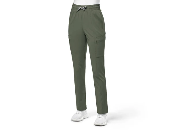Renew Dambukse med høyt liv og smale ben Olive 3XL 