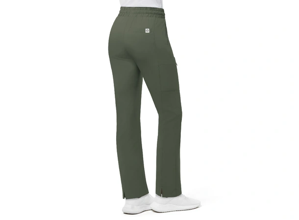 Renew Dambukse med høyt liv og smale ben Olive 3XL 