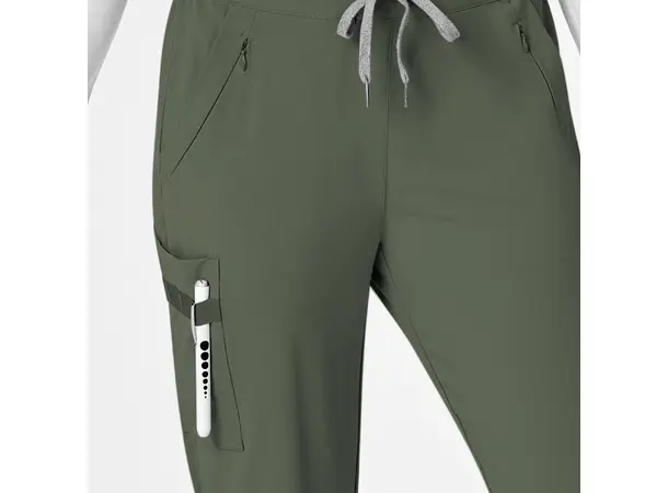 Renew Damebukse med strikk i ben Olive XXL 