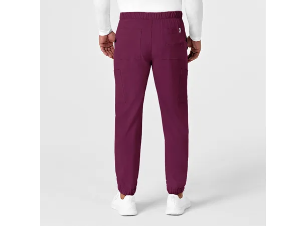 Renew Herrebukse med strikk i ben Wine S 