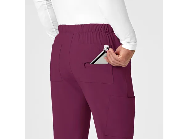 Renew Herrebukse med strikk i ben Wine S 