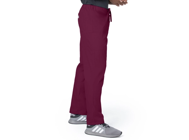 Scrub Zone unisex bukse Wine PXXS 