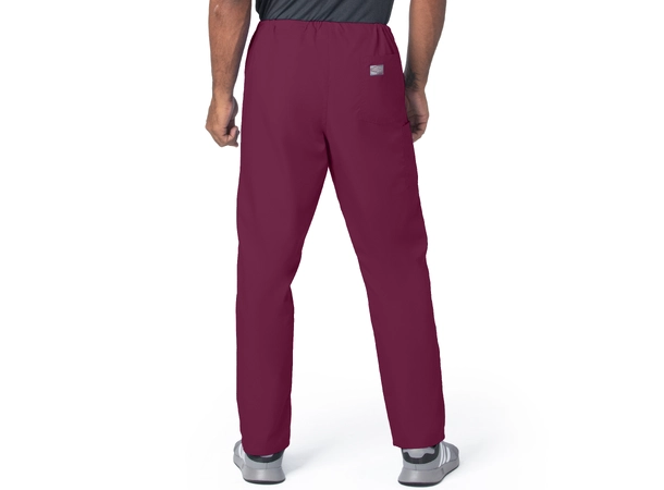 Scrub Zone unisex bukse Wine PXXS 
