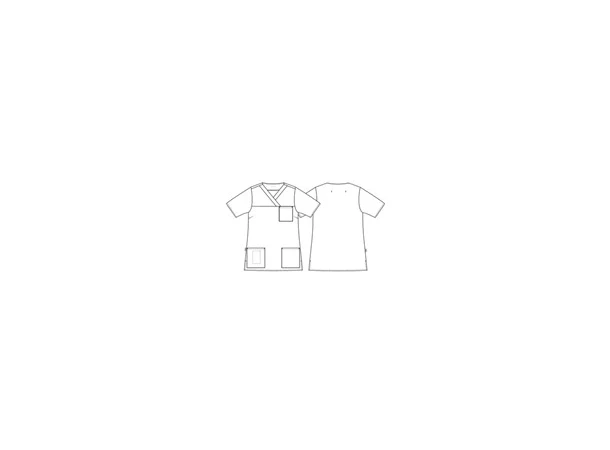 Standard Helsekittel paradise green S 