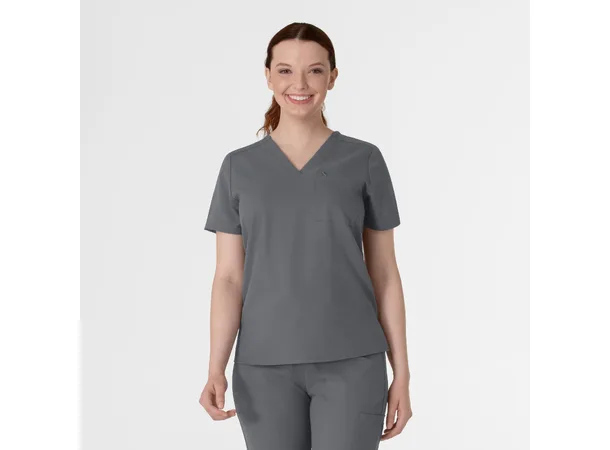 Thrive Dametunika med brystlomme Pewter M 