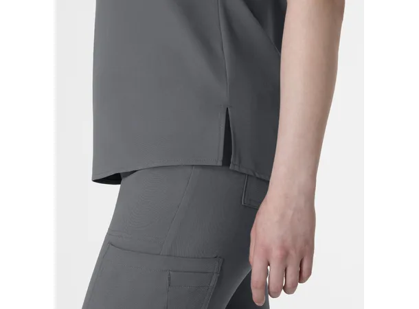 Thrive Dametunika med brystlomme Pewter M 