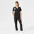 Renew Dametunika med V-hals og sidelomme Black XS 