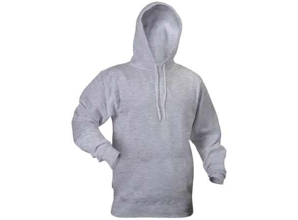 Easy Hood Lys Gråmelert XL 