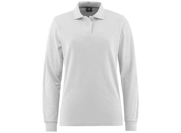 Easy Polo long Woman Hvit XL 