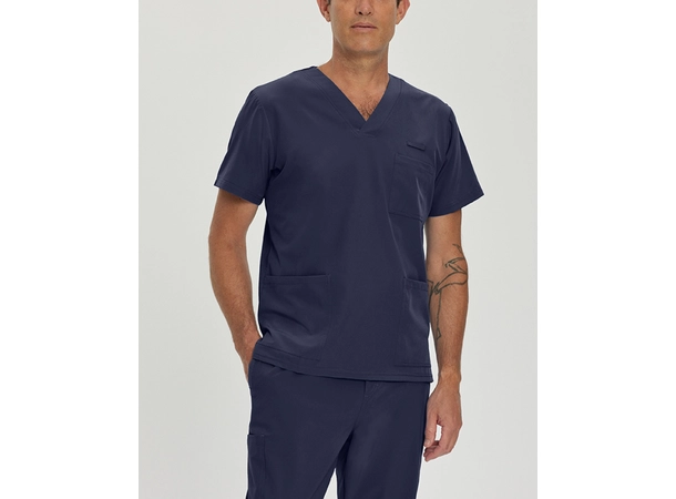FIT Herretunika med stretch Navy XS 