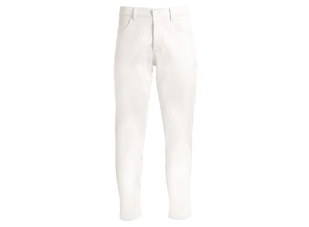 Hight waist slim jeans Hvit 54 
