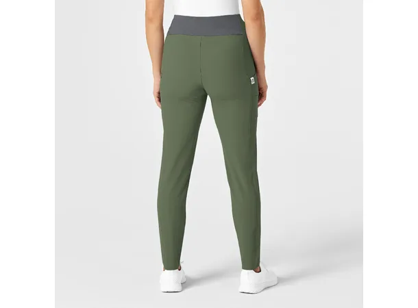 Renew Damebukse med smale ben Olive M 