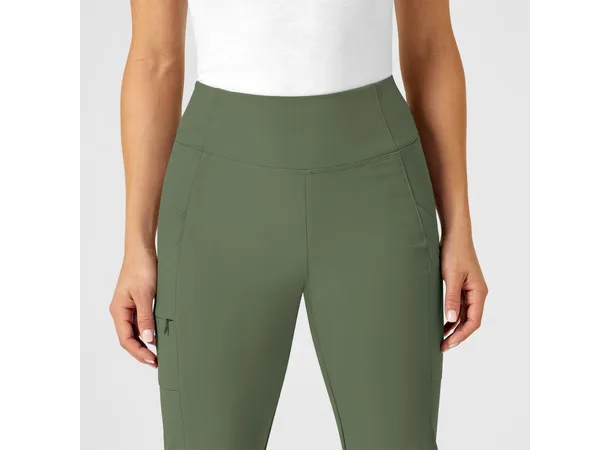Renew Damebukse med smale ben Olive M 