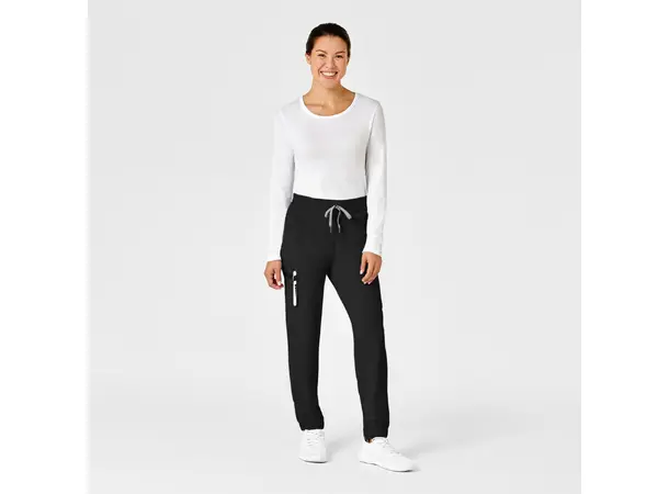 Renew Damebukse med strikk i ben Black M 