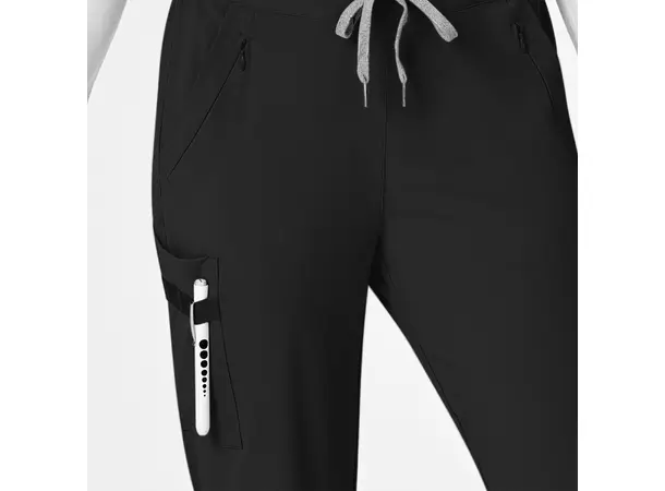 Renew Damebukse med strikk i ben Black M 