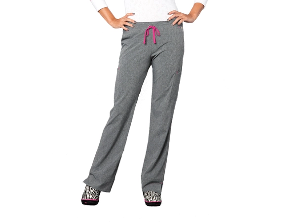 Smitten bukse med rette ben Heather Grey M 