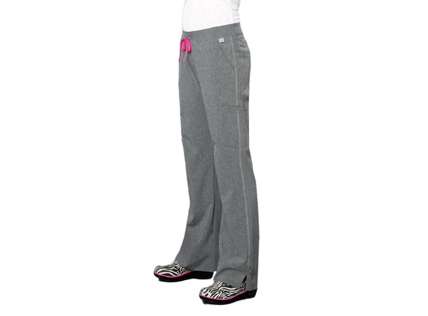 Smitten bukse med rette ben Heather Grey M 