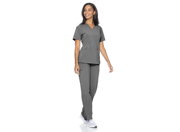 Smitten bukse med rette ben Heather Grey M 