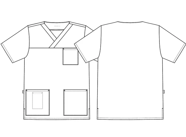 Standard Helsekittel cassis XS 