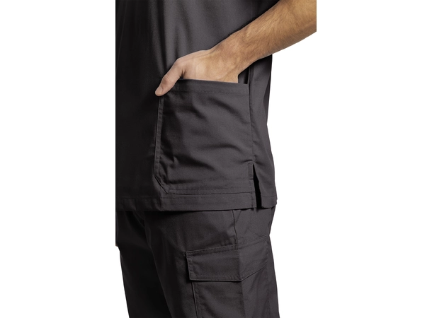 White Cross tunika med V-hals Black S 