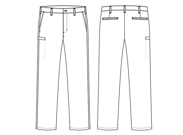 Chino bukse med stretch - ekstra lengde 