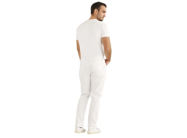 High waist slim jeans Hvit 56 