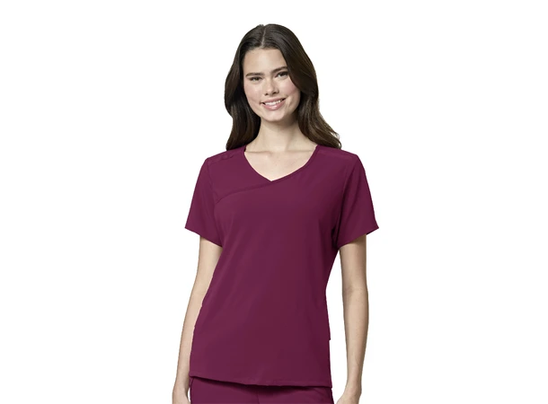Renew Dametunika med Y-hals Wine S 