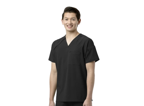 Renew Herretunika med V-hals Black S 