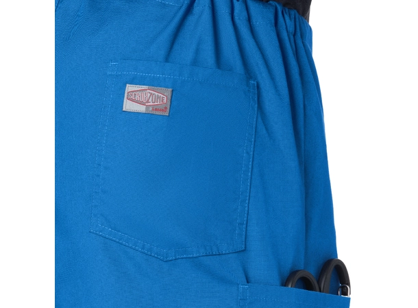 Scrub Zone unisex bukse Royal Blue XL 