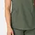 Renew Dametunika med V-hals og sidelomme Olive XS 