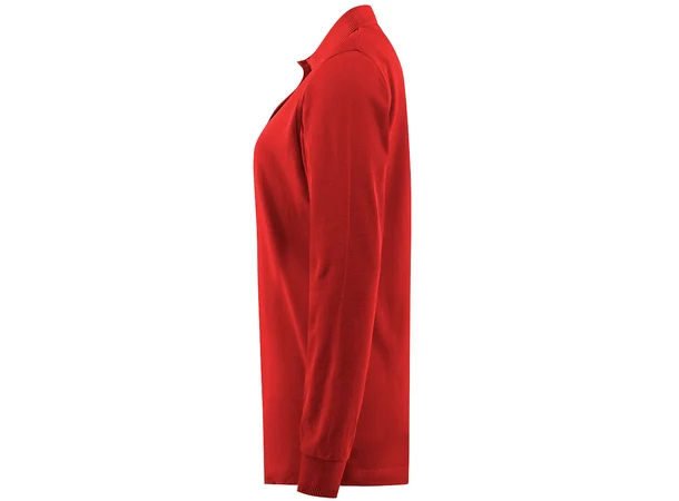 Easy Polo long Woman Rød S 