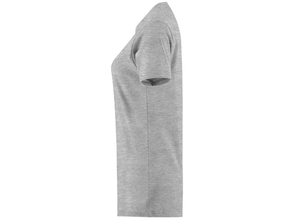Easy T-shirt Lady Gråmelert S 