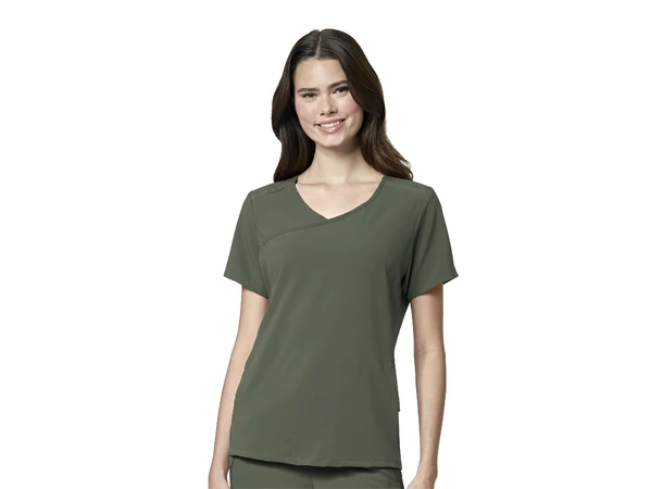 Renew Dametunika med Y-hals Olive S 
