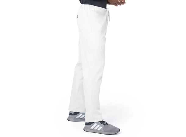 Scrub Zone unisex bukse White S 