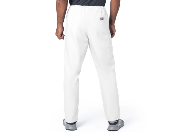 Scrub Zone unisex bukse White S 
