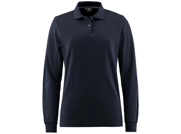 Easy Polo long Woman Marine M 