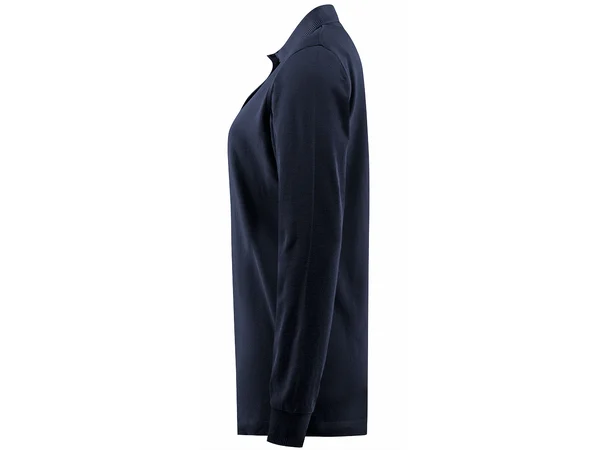 Easy Polo long Woman Marine M 