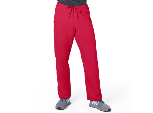 Scrub Zone unisex bukse Red XS 