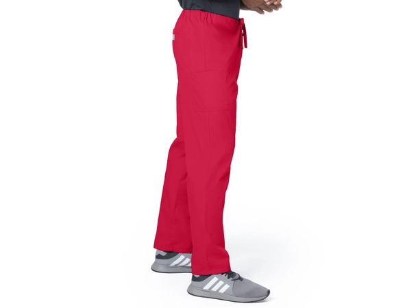 Scrub Zone unisex bukse Red XS 