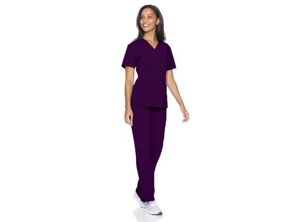Smitten bukse med rette ben New Eggplant PXS 