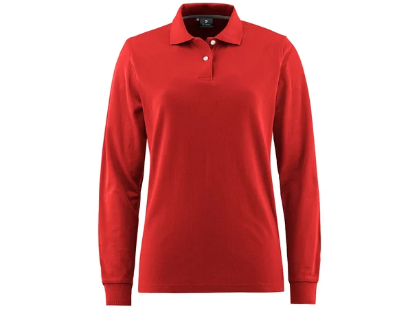 Easy Polo long Woman Rød L 